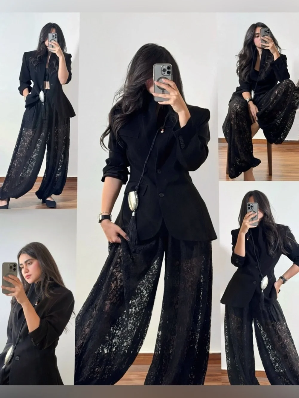 Zara lace ballon pants - Picture 8 of 15